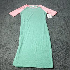 NEW LulaRoe Julia Dress Womens Size XS Extra Small Multicolor
